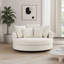 Fauteuil demi-tonneau surdimensionné 59,5 po avec roulettes-712792116