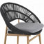Chaise d'extérieur en osier de style papasan-532937980