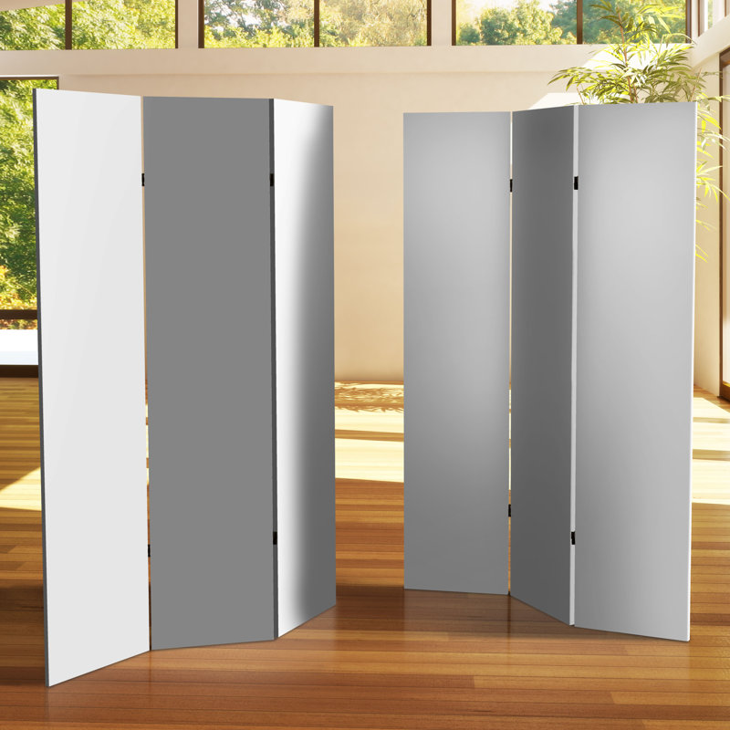70.88" x 47.25" Do It Yourself 3 Panel Room Divider, 48" W x 48" H