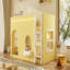 Lit mezzanine avec lumière DEL chaude-985999850-985999853