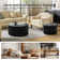 Mikeayla Modern Fluted Coffee Table Set Of 2