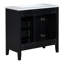 Armoire de salle de bain 36 po avec lavabo et tiroirs 36 po-610066538