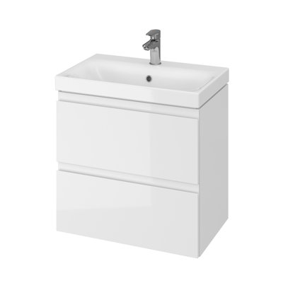 Moduo 59.5cm Single Bathroom Vanity Base Only
