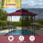 8 X 5Ft 2-Tier Waterproof  Outdoor Grill Gazebo With Vented Top-109918562