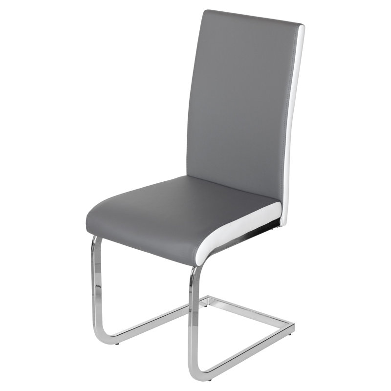 Eunice Dining Set, 1 Table + 6 Chairs, Grey