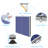 Mid-Size Table Tennis Table Foldable & Portable Ping Pong Table Set for Indoor & Outdoor Games with Net