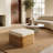 Flanders Rattan Pole Ottoman