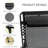 Outsunny Reclining Chaise Lounge Chair, Portable Sun Lounger, Folding Camping Cot, With Adjustable Backrest And Removable Pillow, For Patio, Garden, Beach-1450824998