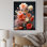 Floral Oasis Bouquet I - Fleurs, art mural