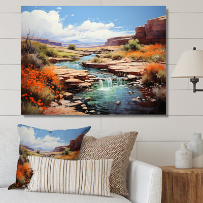 «Betanya Neveda Canyon Scenery IV», reproduction sur toile