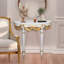 Louis XVI 35.5'' W Solid Wood Console Table