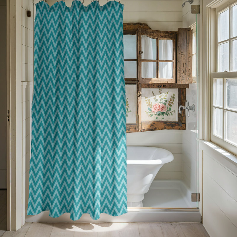 Rideau de douche Comfy Christmas - Premium, H 74 po x l 71 po, Vert