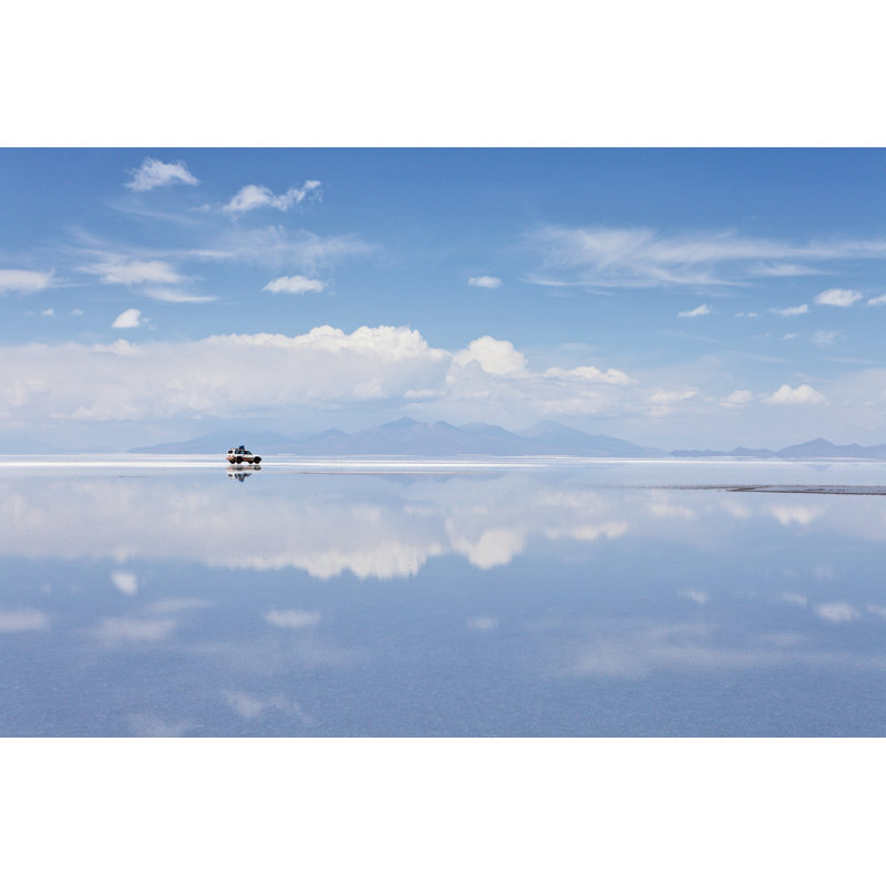 Salar de Uyuni par Zanskar - photographie sur toile tendue, H 8 po x l 12 po