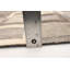Tapis gris en cuir Aernout