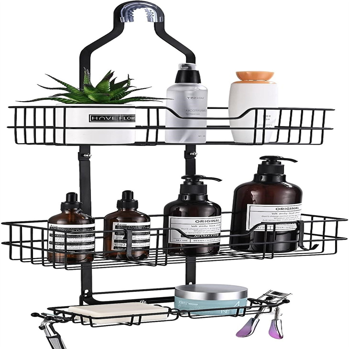 Rebrilliant Mangini Hanging Shower Caddy | Wayfair