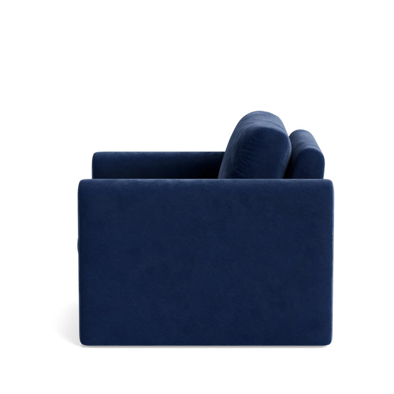Knox Accent Chair, Performance Weave - Navy