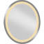 30 in. x 36 in. Oval Illuminated Integrated LED White Color Selectable Modern Mirror