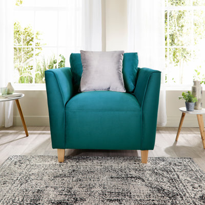 Audington Velvet Armchair