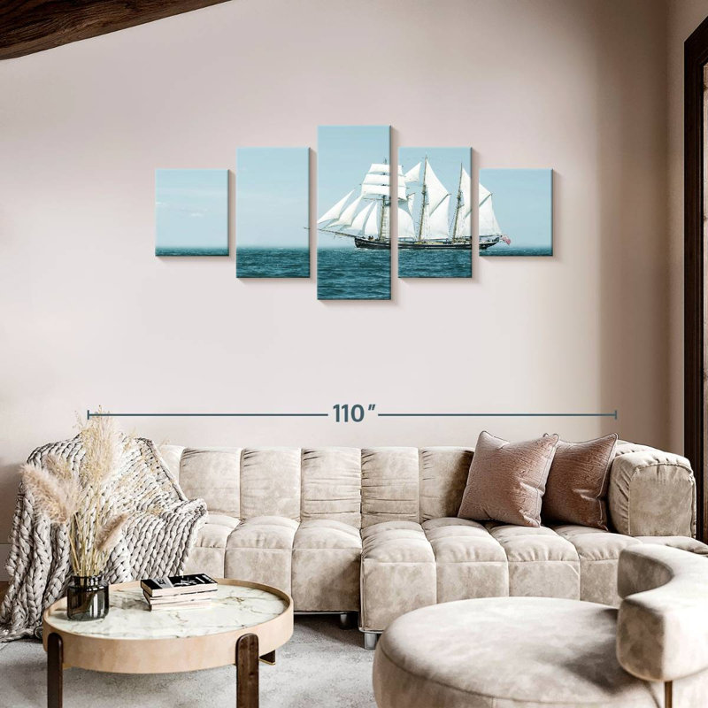 Clipper, 36" H x 80" W