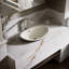 Iron Plains Metal Oval Vessel Bathroom Sink with Overflow-1240137889