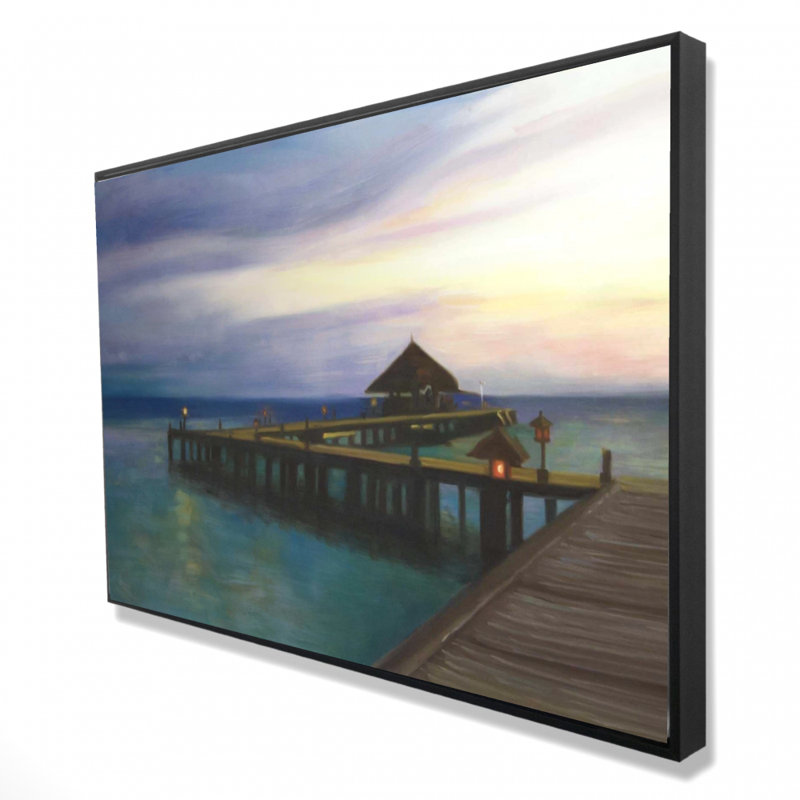 " Boardwalk With Sunset "