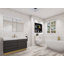Dessus de meuble-lavabo gris Toscan Modern European