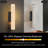 20" LED Wallchiere Dimmable Wall Sconce With Faux Alabaster Shade-610074891