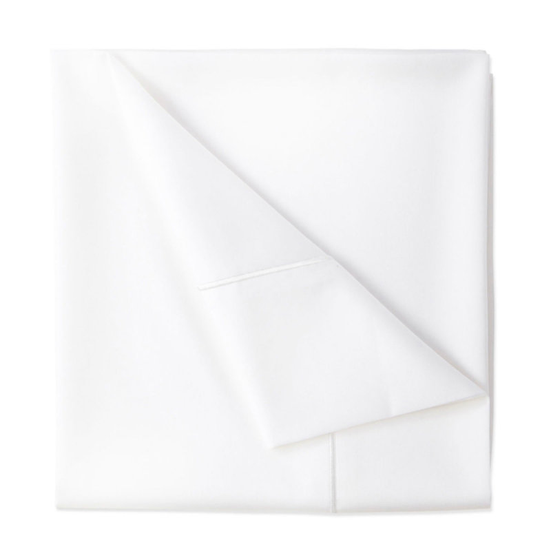 Ensemble de draps 4 pièces Bibb Home, Ensemble de draps pour grand lit avec deux très g, Blanc