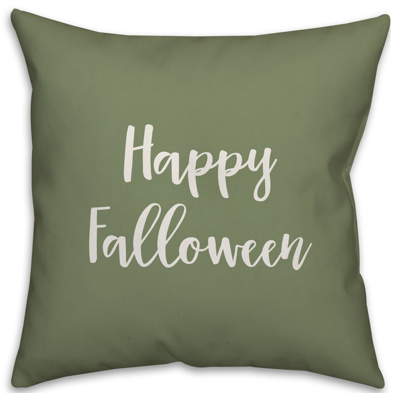 Oreiller carré, Vert, Coussin et housse de coussin