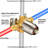 Tool-Free Shower Combo 7-Spray 1.8GPM-122461432