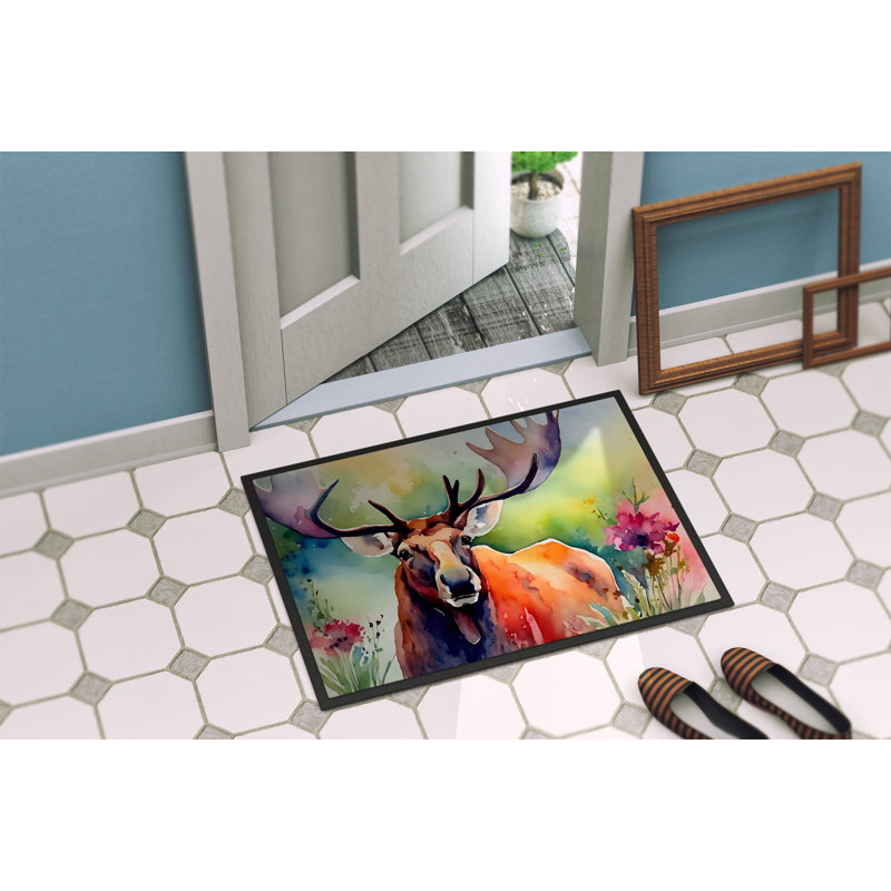 Ridah Non-Slip Doormat, 24'' W x 36'' L