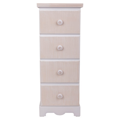 Konstantinia 31cm W Manufactured Wood Bedside Table