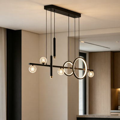 Modern Linear LED Pendant Light