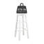 Tabouret de bar / comptoir en bois massif Bernistine-41425136-71099990