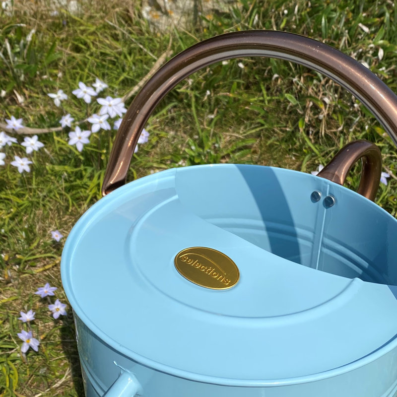 Metal Plant Stand, Light Blue