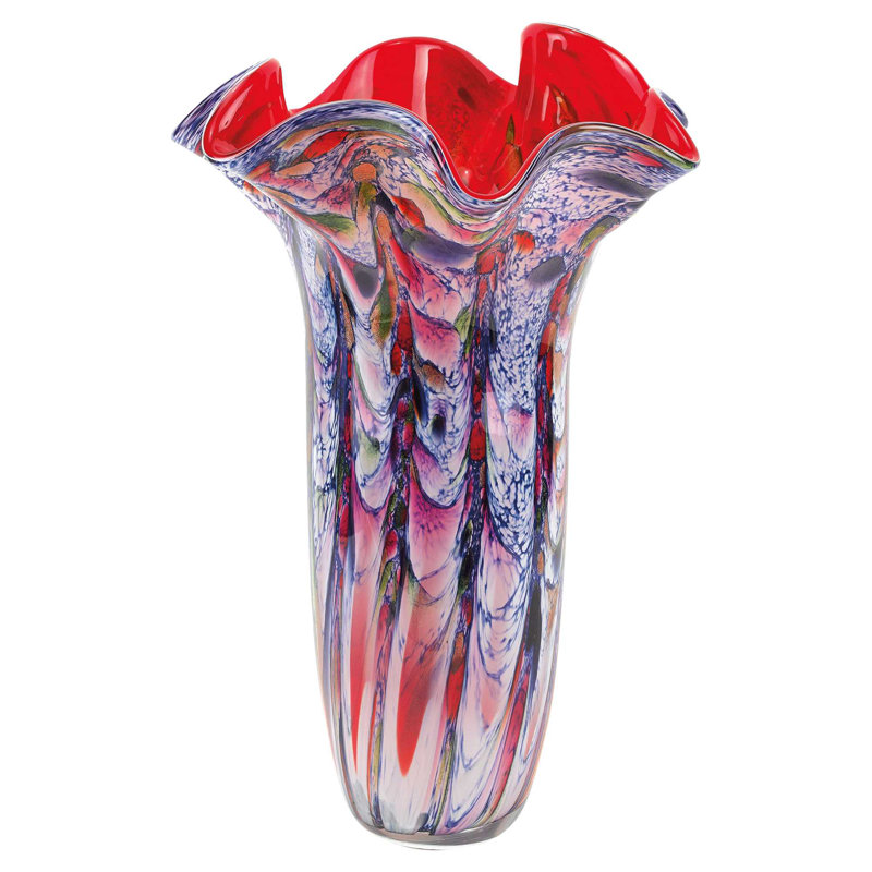 Mukrime Handmade Glass Table Vase
