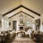 4-Light Lantern Pendant Lighting With Hanging Chain