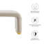 Banc rembourré en velours Koda Modway-93811975-93811978