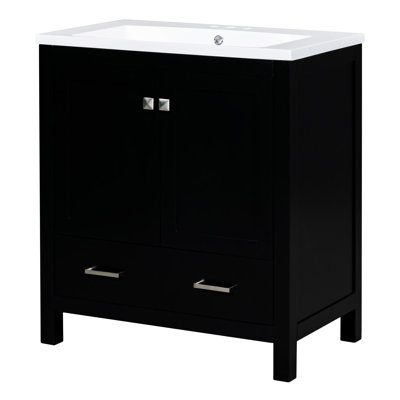 30"  Bathroom Vanity With Single Sink