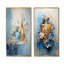 Ensemble de 2 décorations murales Minimalisme - Parfum bleu-398921600-398921629