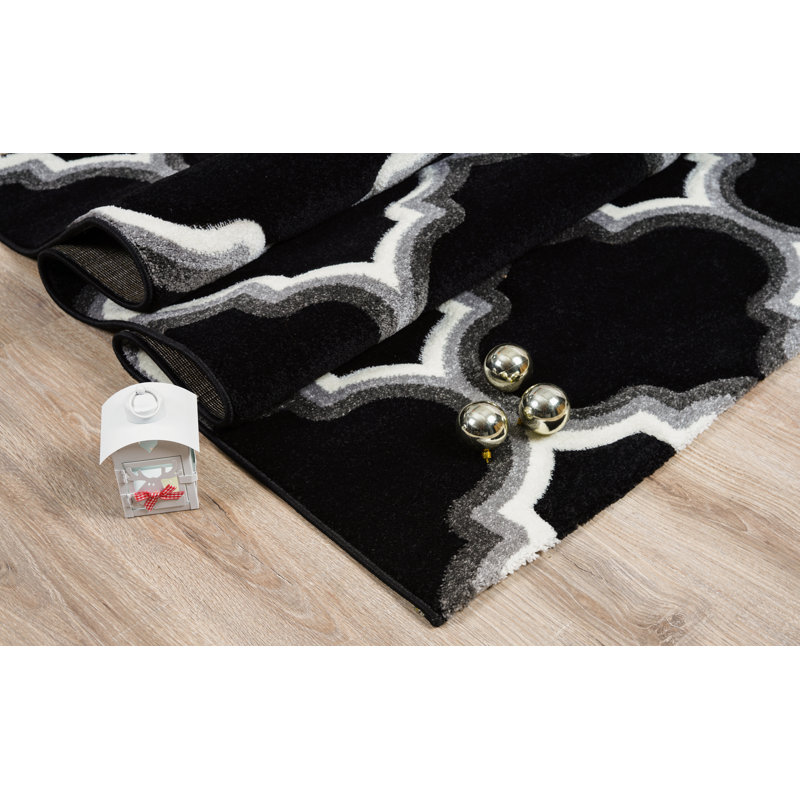 Bywell Geometric Area Rug, Rectangle 60cm x 110cm