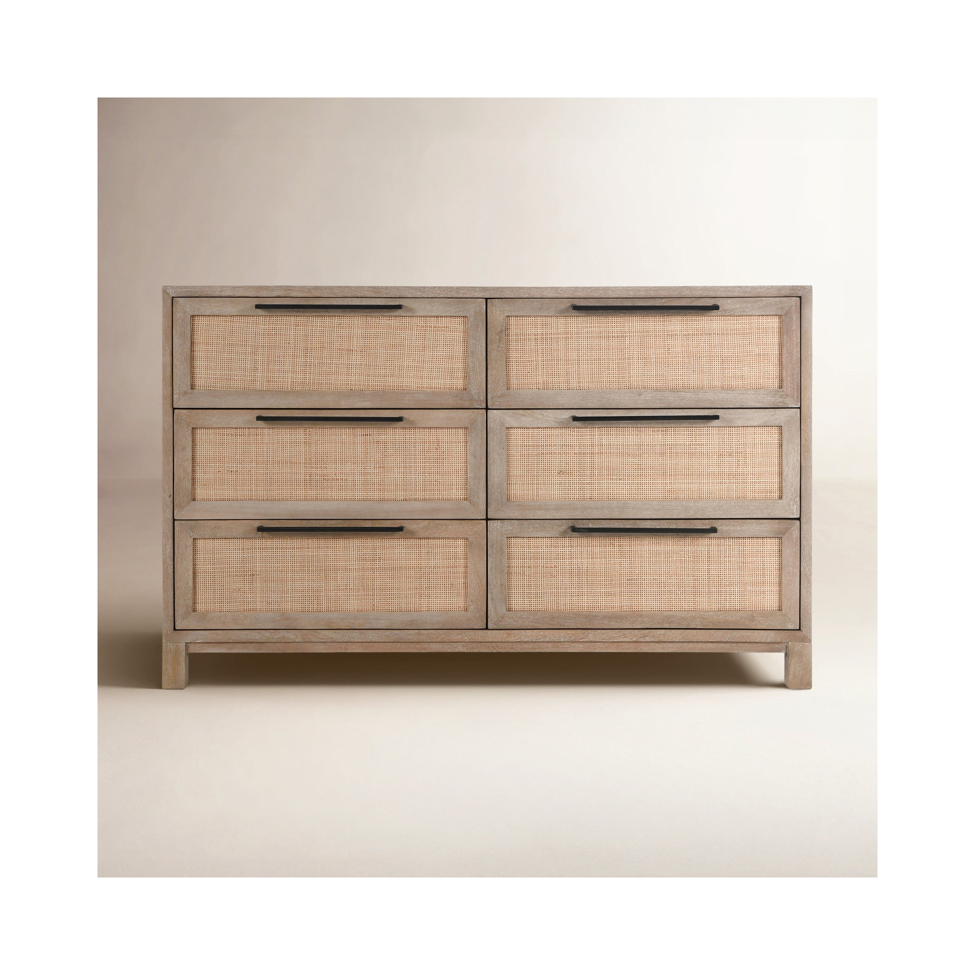 Cara 6 - Drawer Cane Dresser