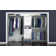 SuiteSymphony 84" W - 120" W Closet System with Drawers and Doors