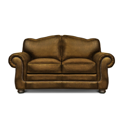 Buckingham Leather Loveseat