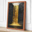 Golden Chasm Modern - Wrapped Canvas-607995896-607995900