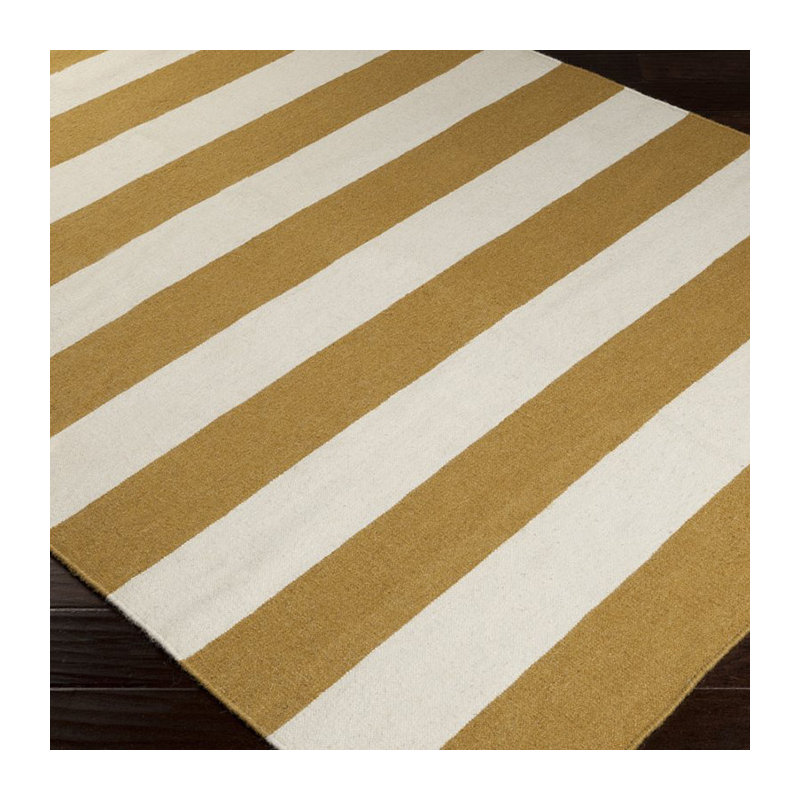 Collins Flatweave Wool Striped Indoor Rug, Runner 2'6" x 8'
