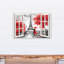 Art sur toile pour fenêtre paris Erika-544422935