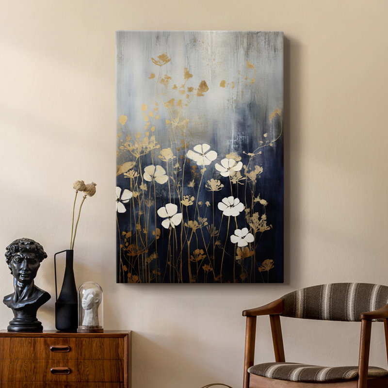 FLORAL Series CCGLXXIX - Gallery Cavas, H 18 po x l 12 po