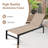 Arinn Outdoor Metal Chaise Lounge-841478191