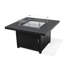 Table de foyer d'extérieur en aluminium H 24,5 po x l 42 po-1340092410